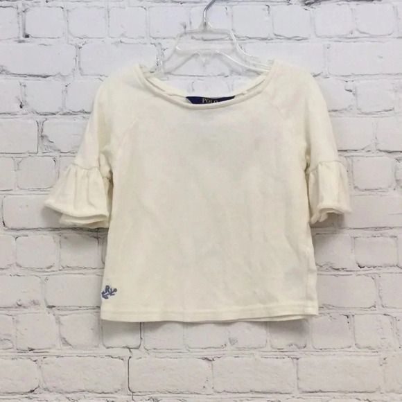 Polo Ralph Lauren 4/4T Flare Sleeve Top - Picture 1 of 4